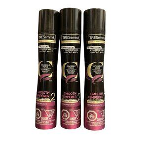 Lot of 3  TRESemme Compressed Micro Mist Hair Spray Smooth Hold Level 2, New